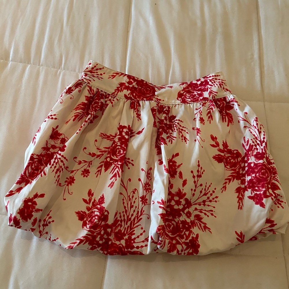 Crazy 8 Toile Print Puffy Skirt Size 5T In Great